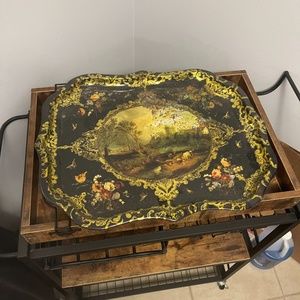 Victorian decorative platter